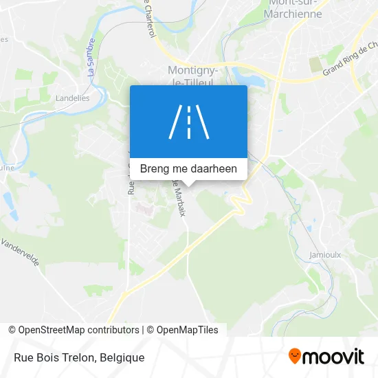 Rue Bois Trelon kaart
