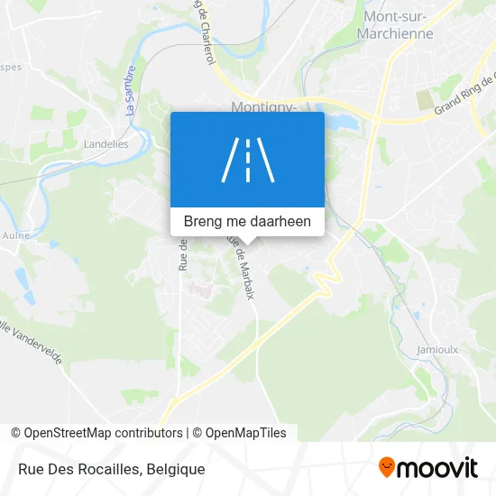 Rue Des Rocailles kaart