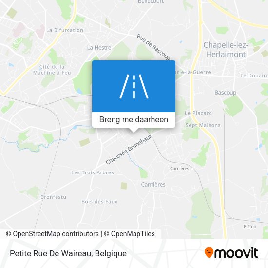 Petite Rue De Waireau kaart