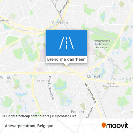 Antwerpsestraat kaart