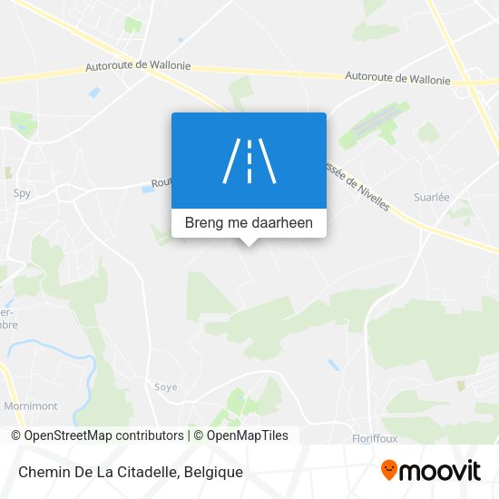 Chemin De La Citadelle kaart