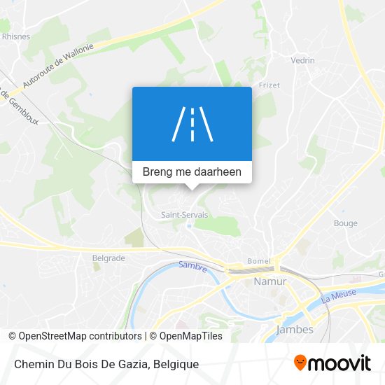 Chemin Du Bois De Gazia kaart