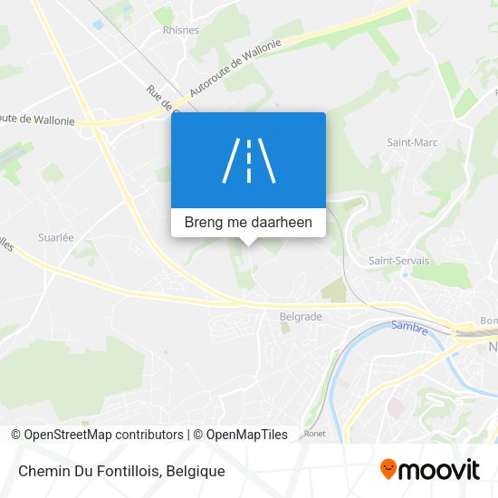 Chemin Du Fontillois kaart