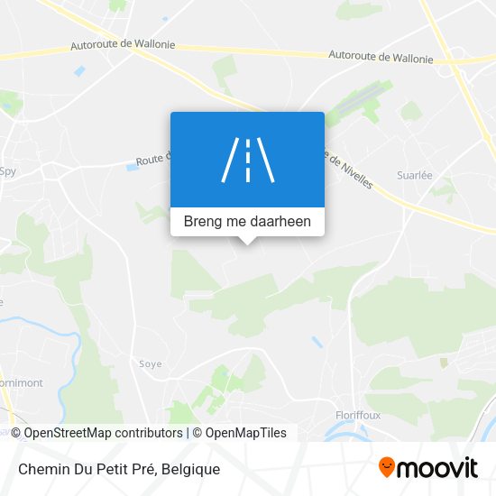 Chemin Du Petit Pré kaart