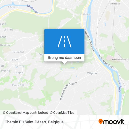 Chemin Du Saint-Désert kaart