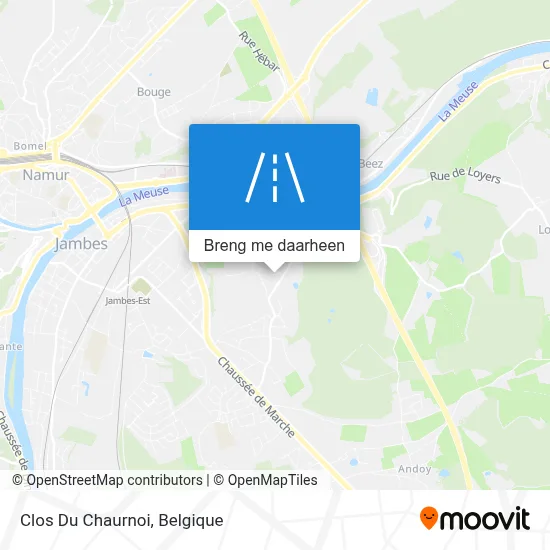 Clos Du Chaurnoi kaart