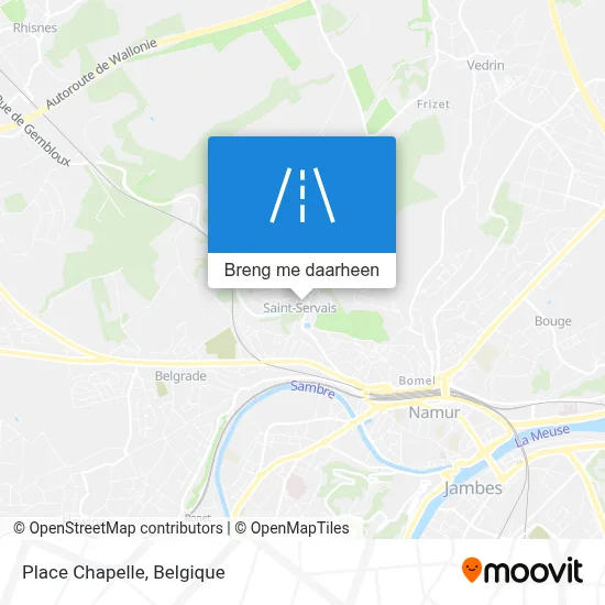 Place Chapelle kaart