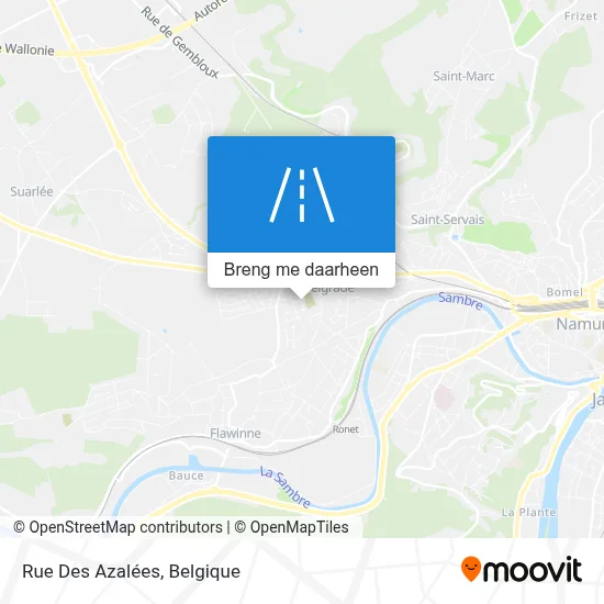 Rue Des Azalées kaart