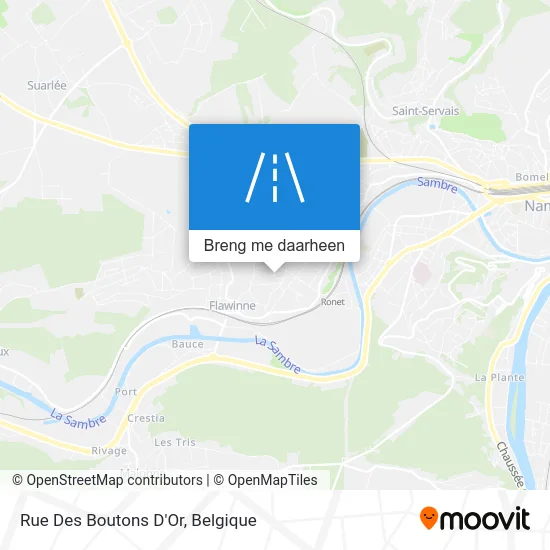 Rue Des Boutons D'Or kaart