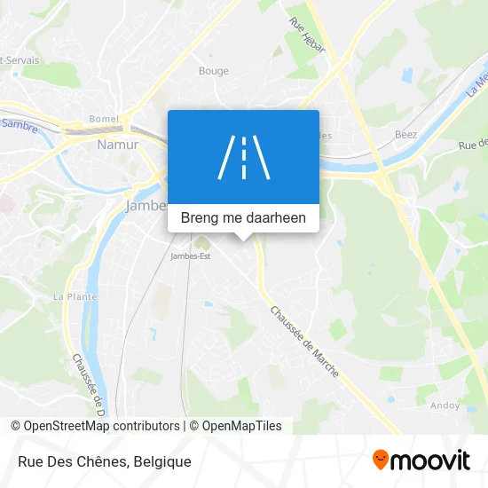 Rue Des Chênes kaart