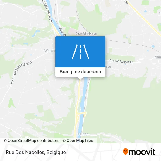 Rue Des Nacelles kaart