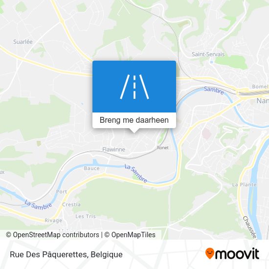 Rue Des Pâquerettes kaart