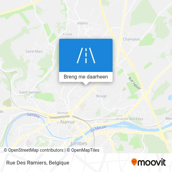 Rue Des Ramiers kaart