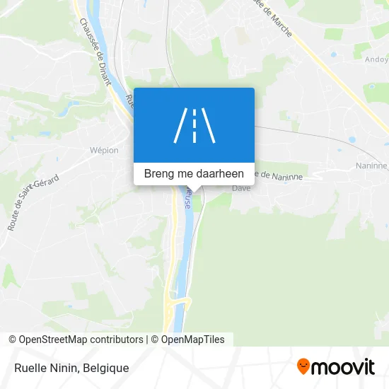 Ruelle Ninin kaart