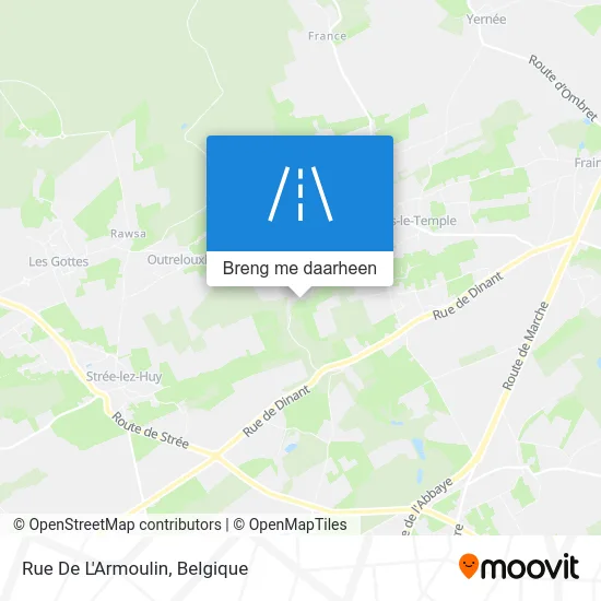 Rue De L'Armoulin kaart