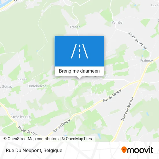 Rue Du Neupont kaart