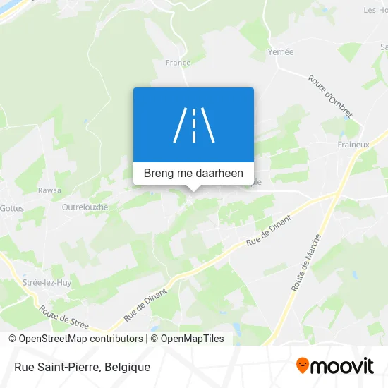 Rue Saint-Pierre kaart