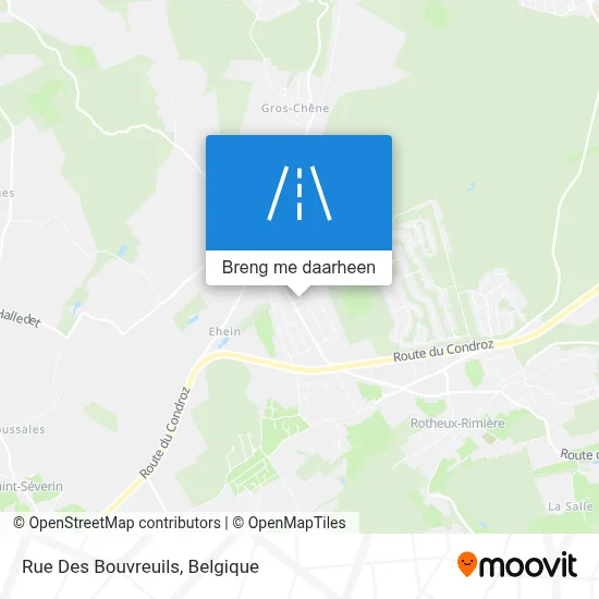 Rue Des Bouvreuils kaart