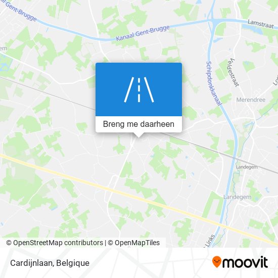 Cardijnlaan kaart