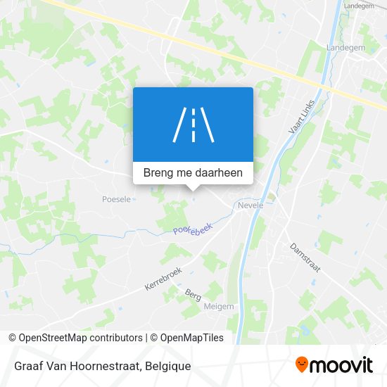 Graaf Van Hoornestraat kaart