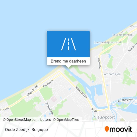 Oude Zeedijk kaart