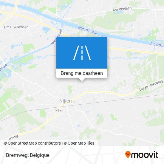 Bremweg kaart