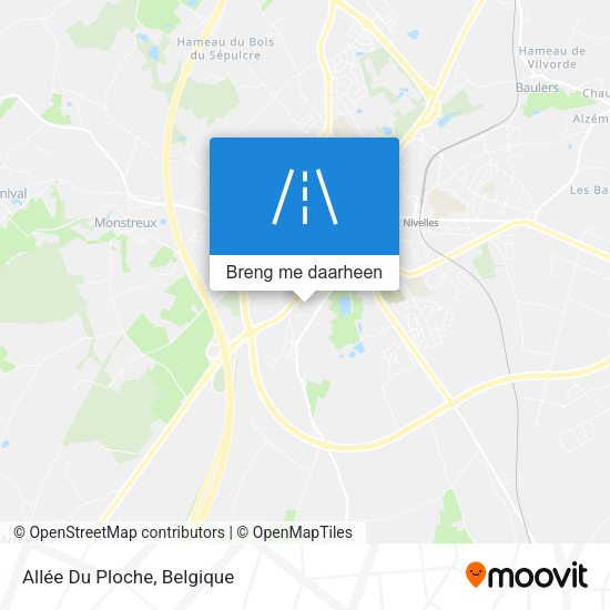 Allée Du Ploche kaart