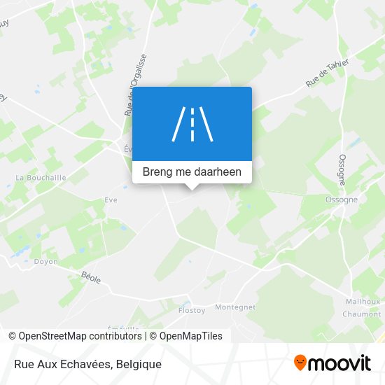 Rue Aux Echavées kaart