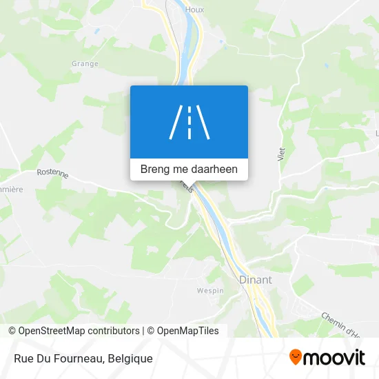 Rue Du Fourneau kaart