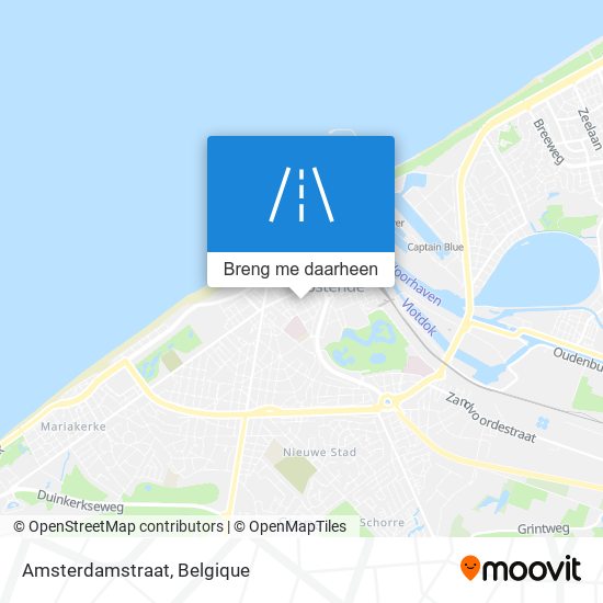 Amsterdamstraat kaart
