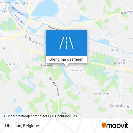 Libellaan kaart