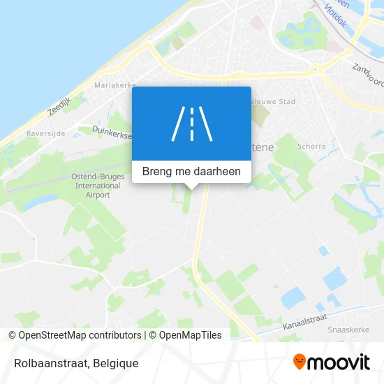 Rolbaanstraat kaart