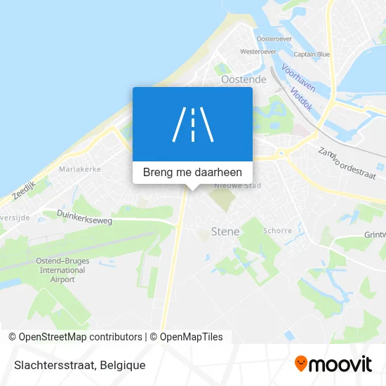 Slachtersstraat kaart