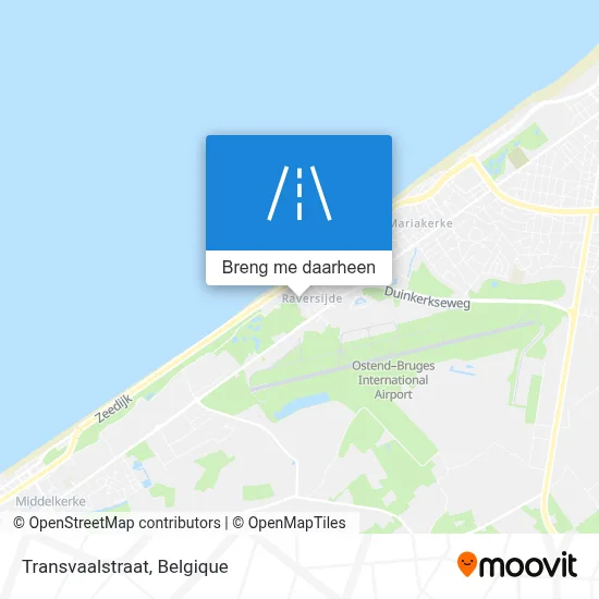 Transvaalstraat kaart