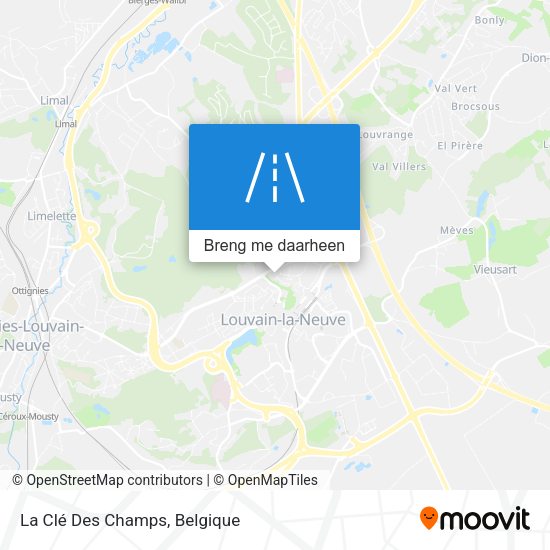La Clé Des Champs kaart