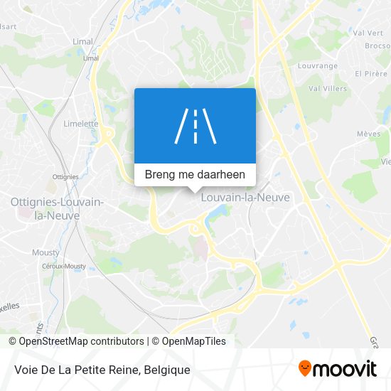 Voie De La Petite Reine kaart