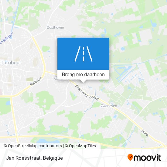 Jan Roesstraat kaart