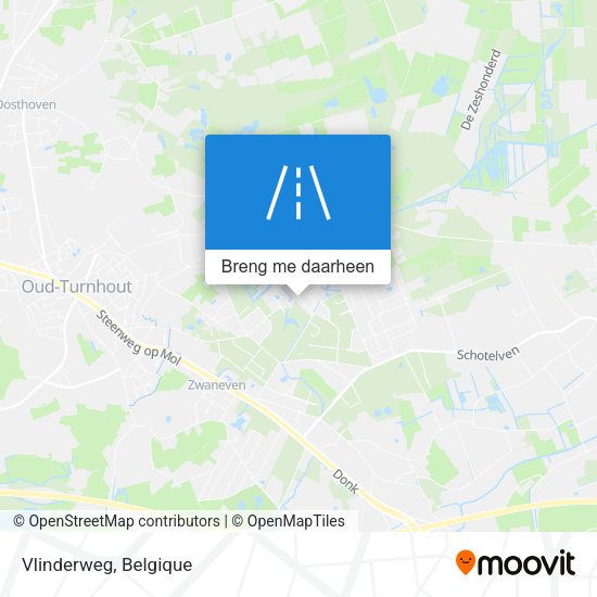 Vlinderweg kaart