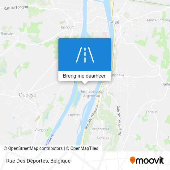 Rue Des Déportés kaart
