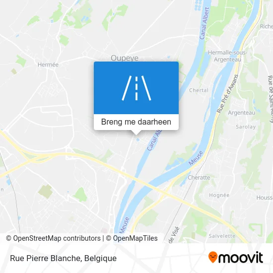 Rue Pierre Blanche kaart