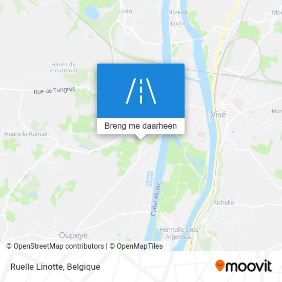 Ruelle Linotte kaart