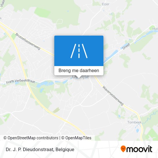 Dr. J. P. Dieudonstraat kaart