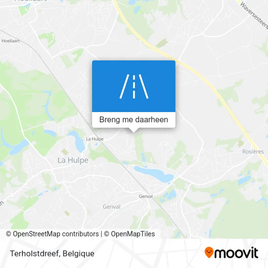 Terholstdreef kaart