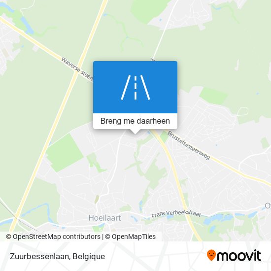 Zuurbessenlaan kaart