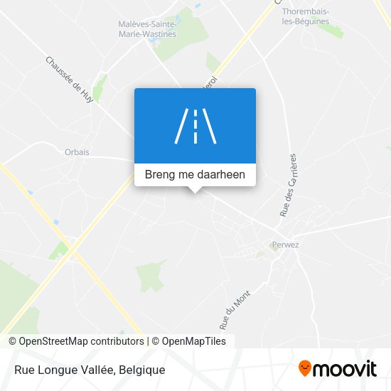 Rue Longue Vallée kaart