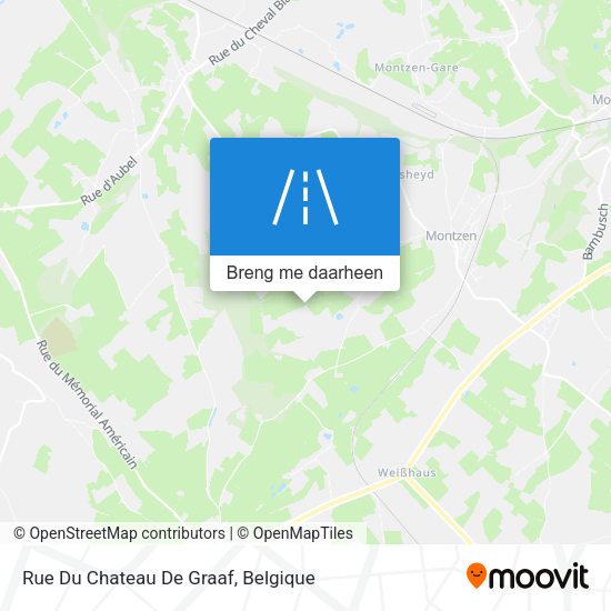 Rue Du Chateau De Graaf kaart