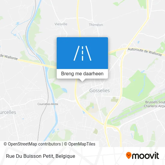 Rue Du Buisson Petit kaart