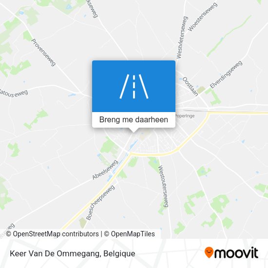 Keer Van De Ommegang kaart
