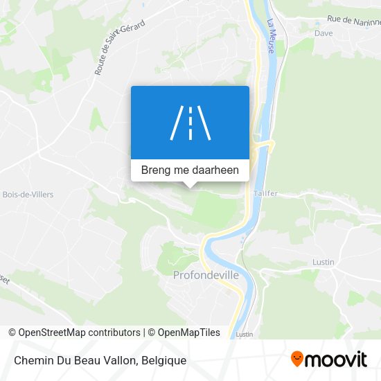Chemin Du Beau Vallon kaart