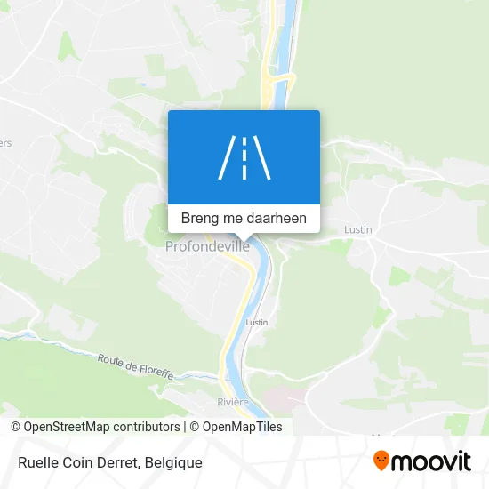 Ruelle Coin Derret kaart